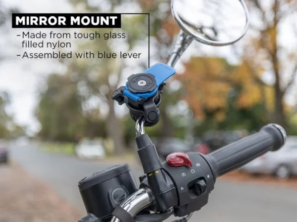 Quad Lock Motorcycle Mirror Mount